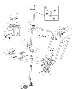 Part Location Diagram of 700617 Murray Spanner